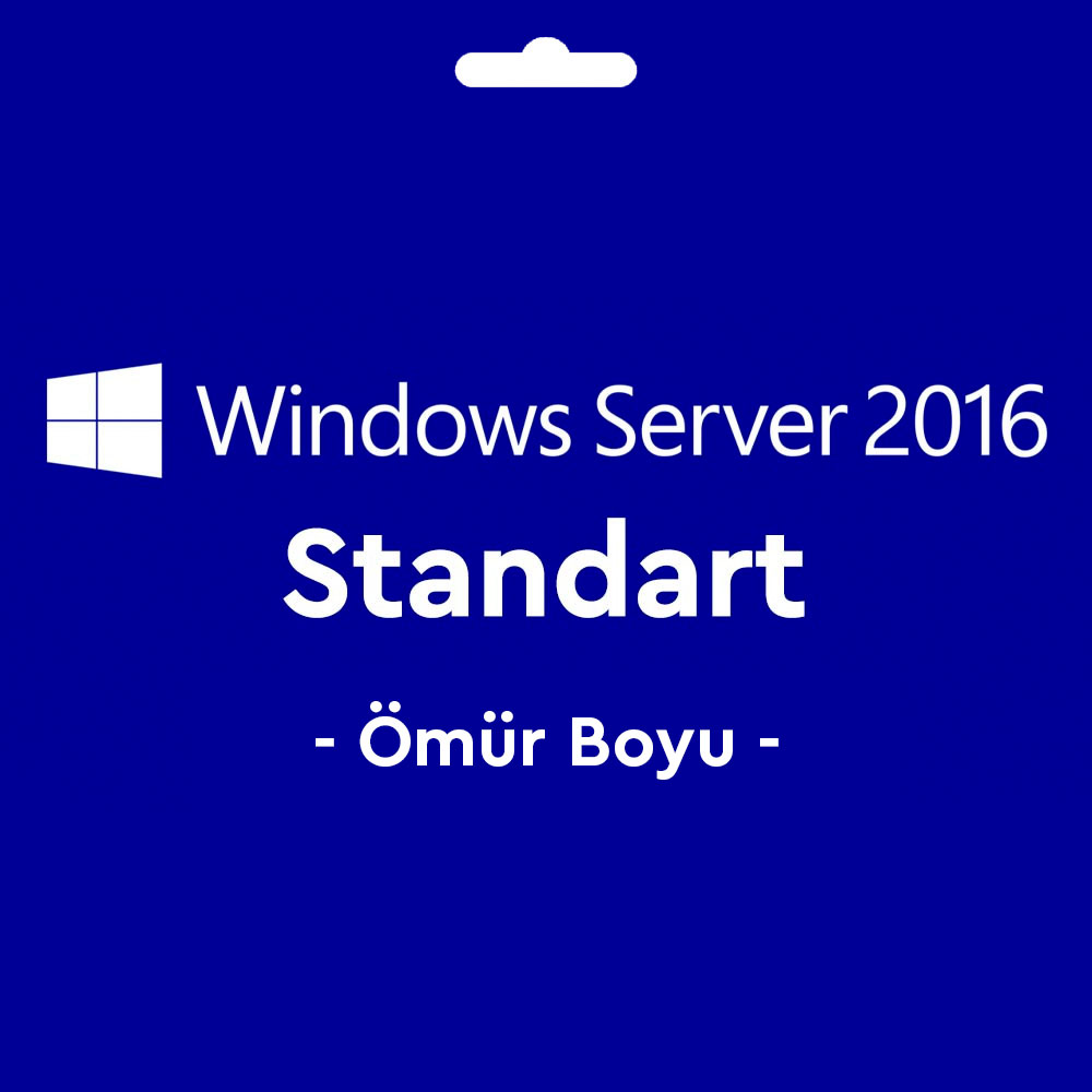 Windows Server 2016 Standard Key 32&64 Bit Lisans Anahtarı - Lisansnet